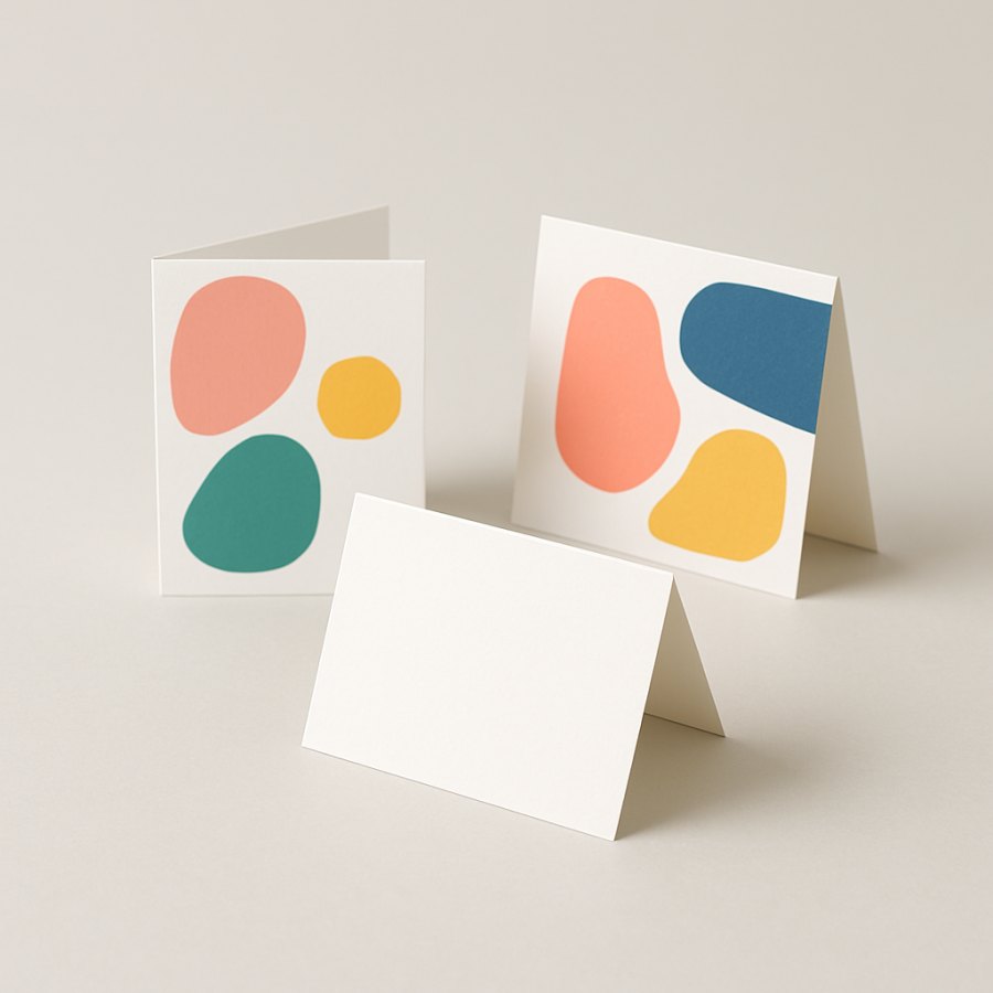 Folded Business Cards