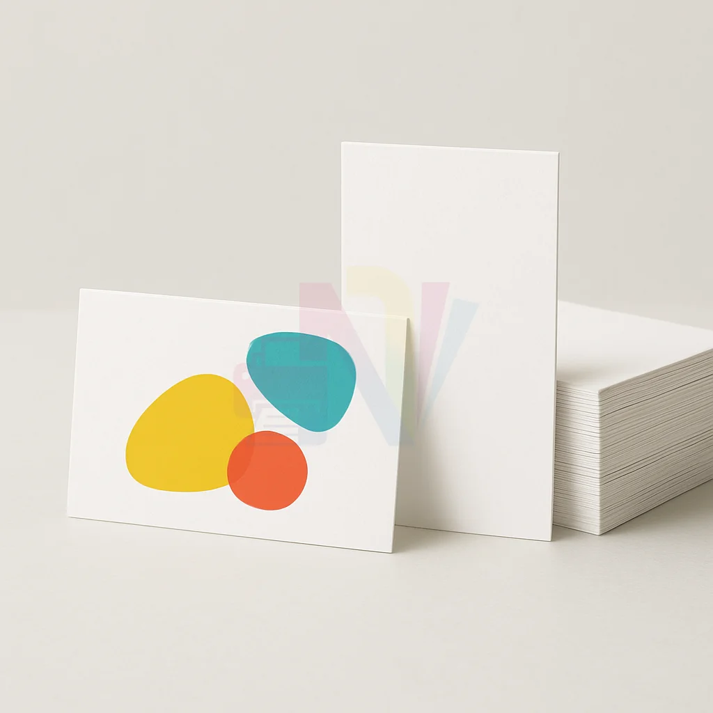 16pt White Uncoated Business Cards