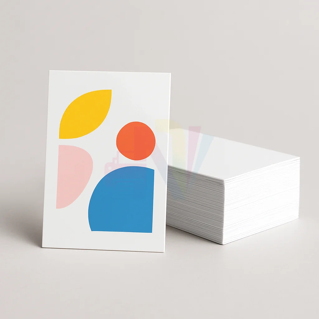 18.5pt Gloss Laminated Business Cards 1 Side