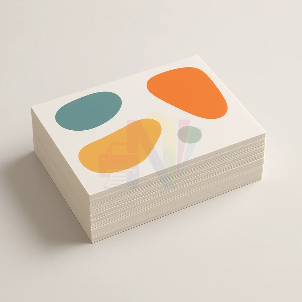 18.5pt Matte Laminated Business Cards 1 Side