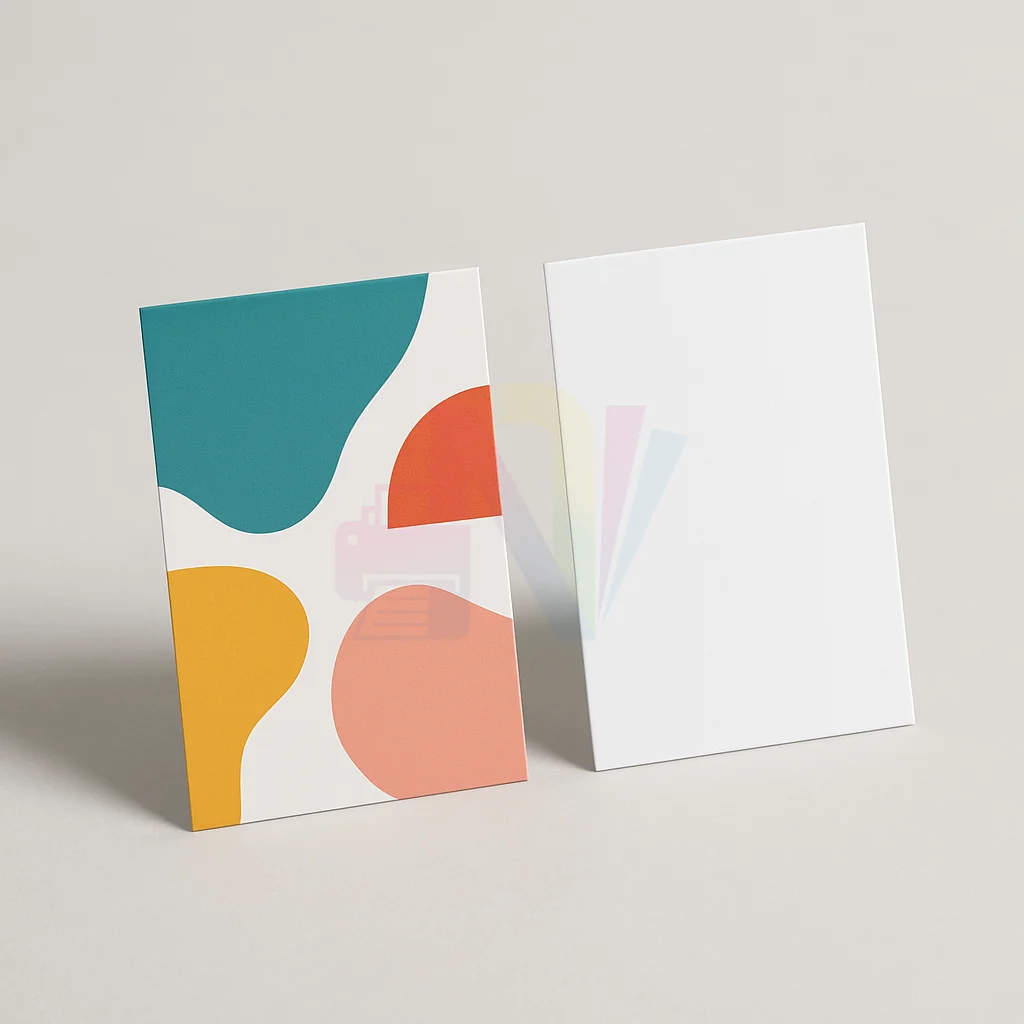 18.5pt Matte Laminated Business Cards 2 Side