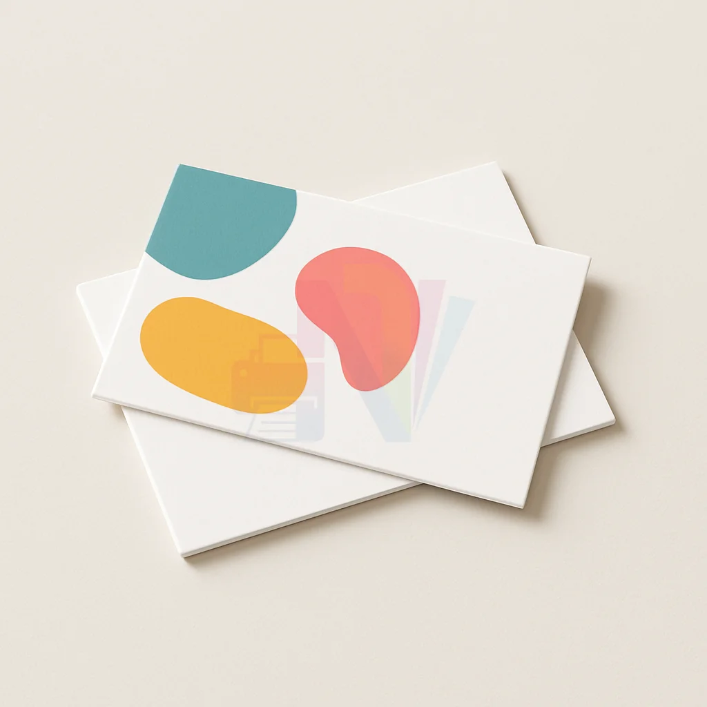18.5pt Velvet Soft Touch Lamination Business Cards 1 Side