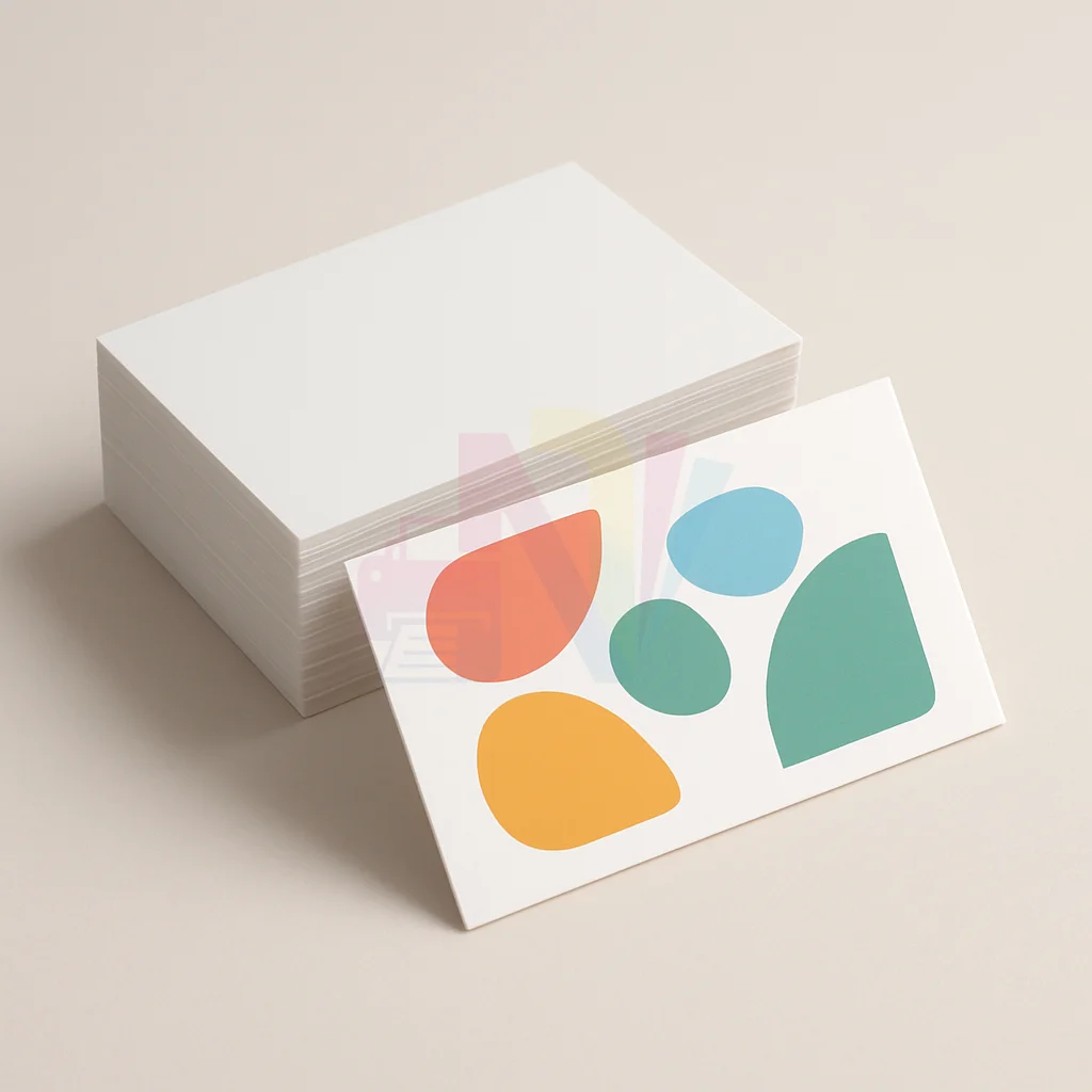 24pt Soft Touch Laminated Business Cards 1 Side