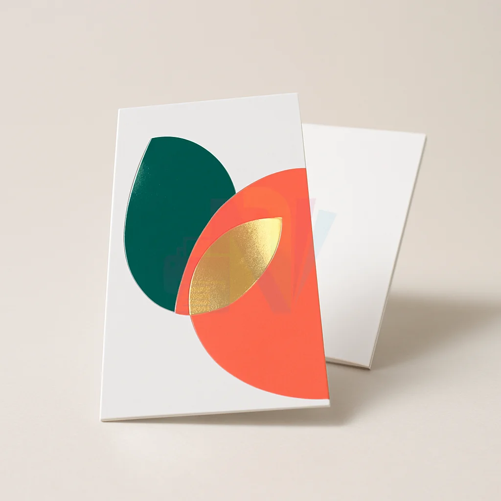 24pt Super Gloss Laminated + Foil Business Cards