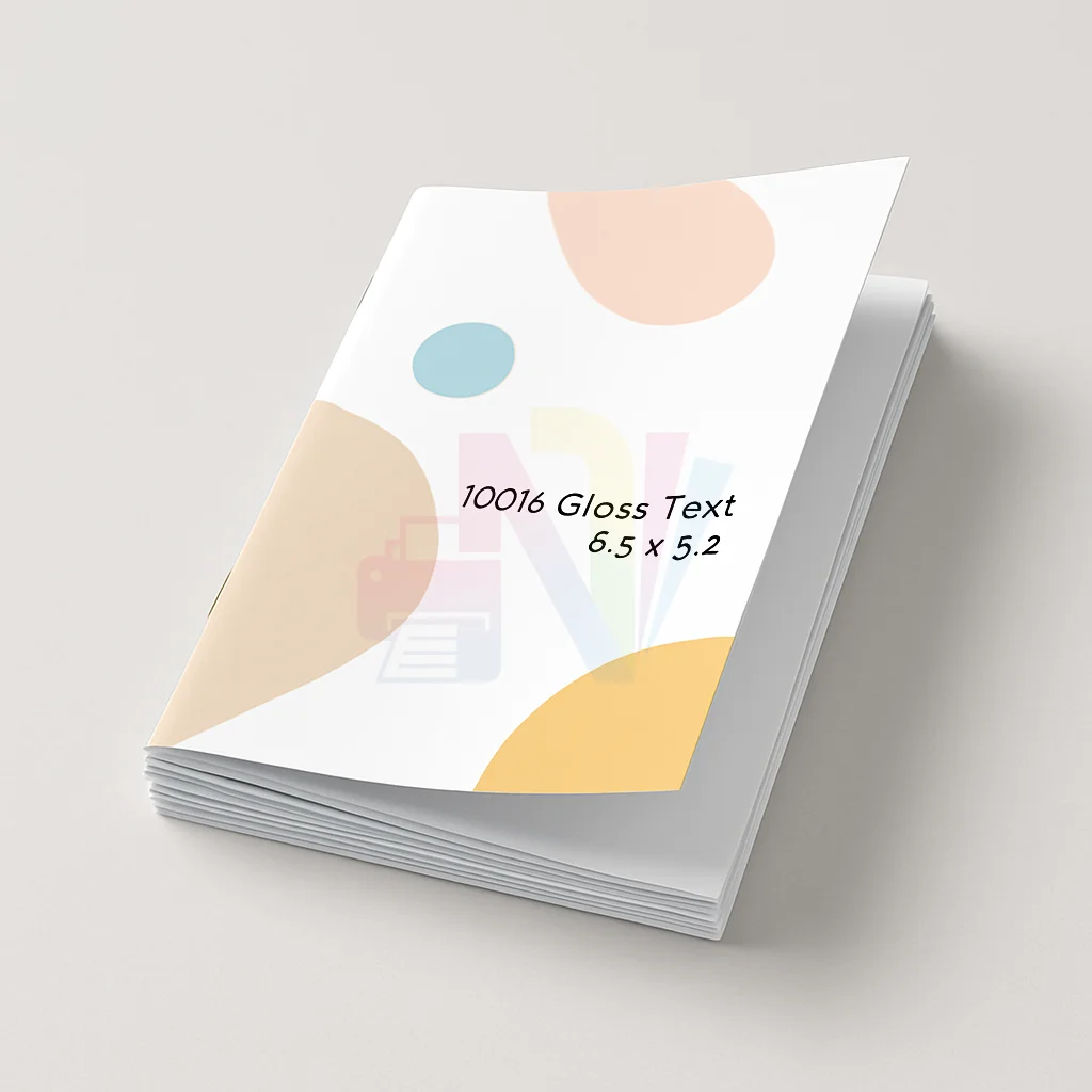 Booklets - 100lb Gloss Text (8.5 x 5.5)