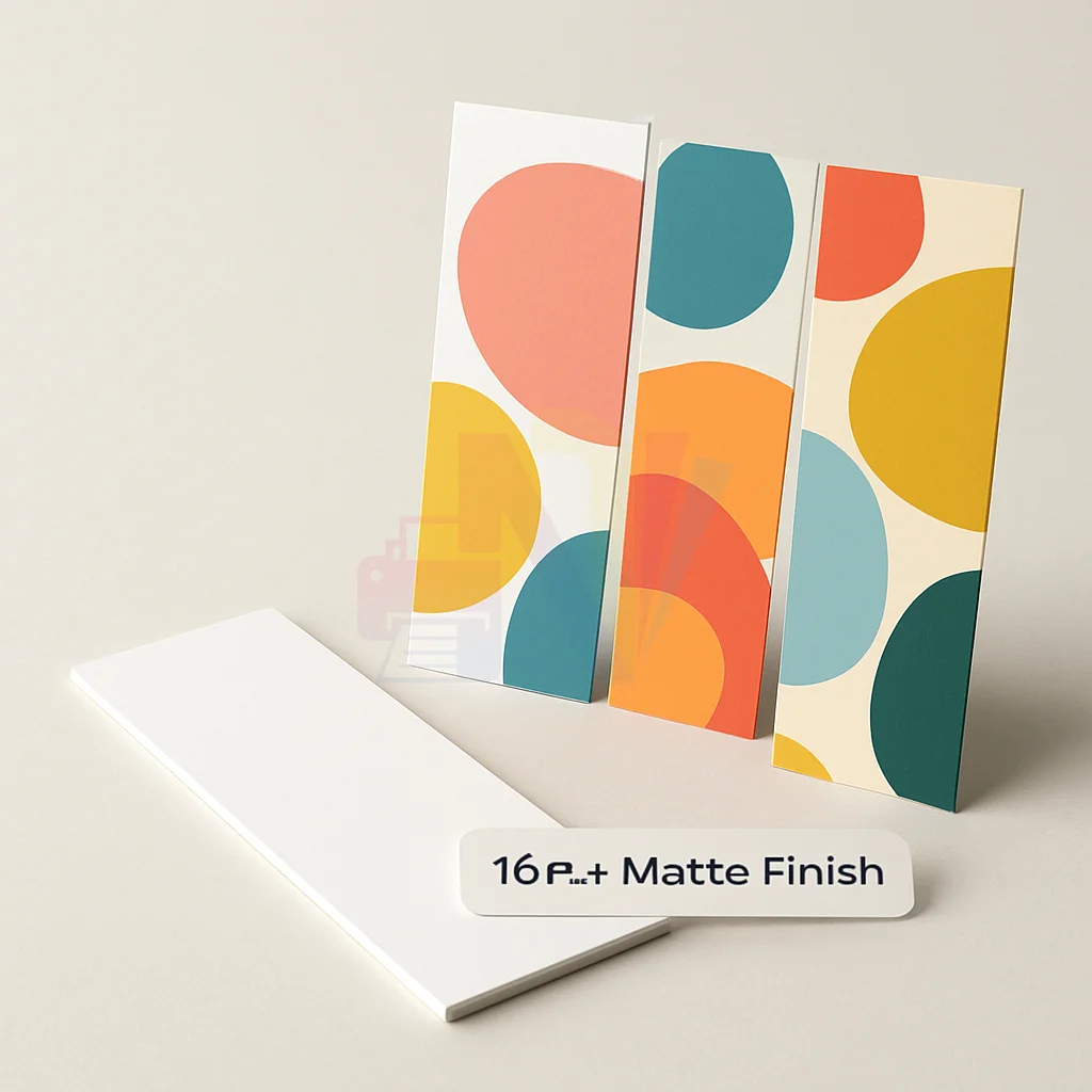 Bookmarks - 16pt + Matte Finish