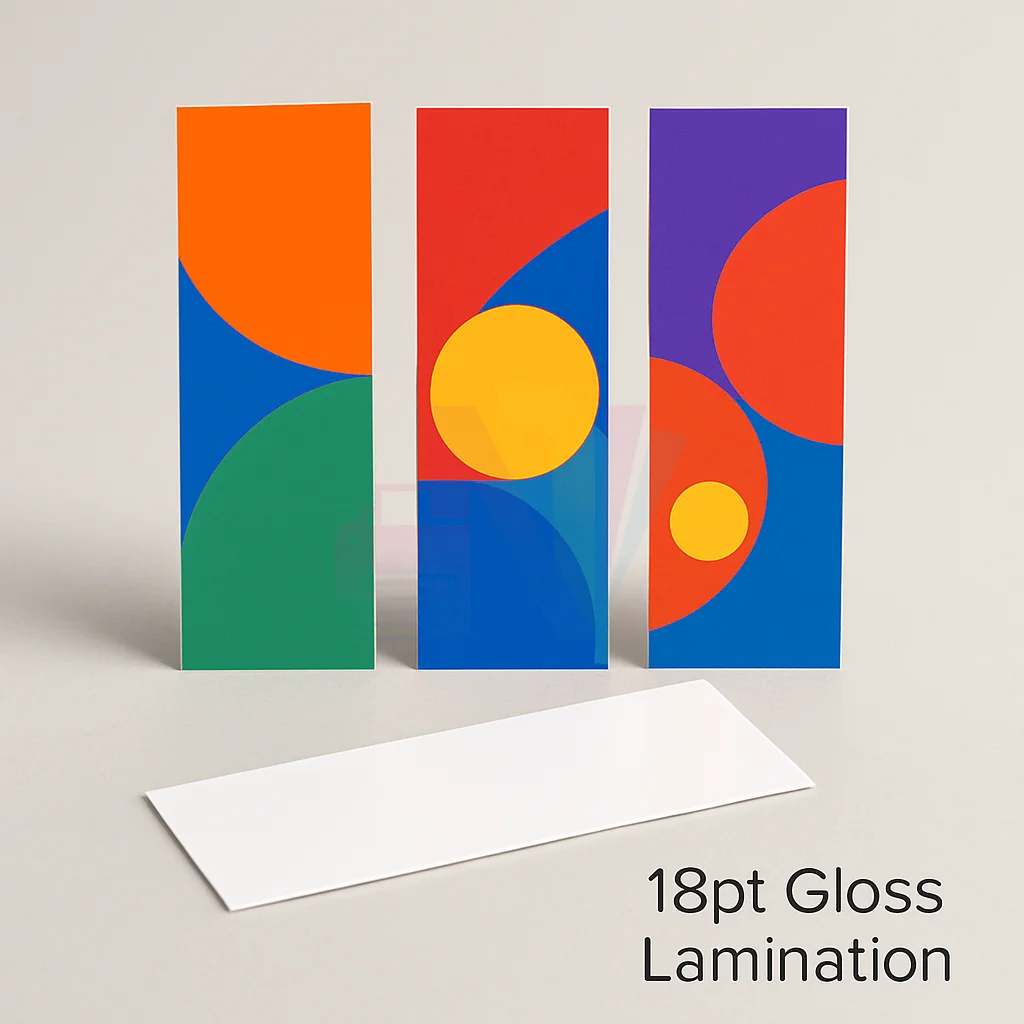 Bookmarks - 18pt Gloss Lamination