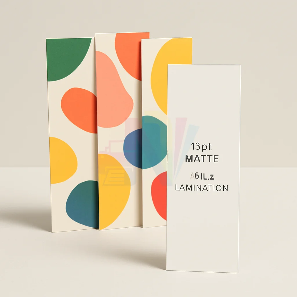 Bookmarks - 18pt Matte / Silk Lamination