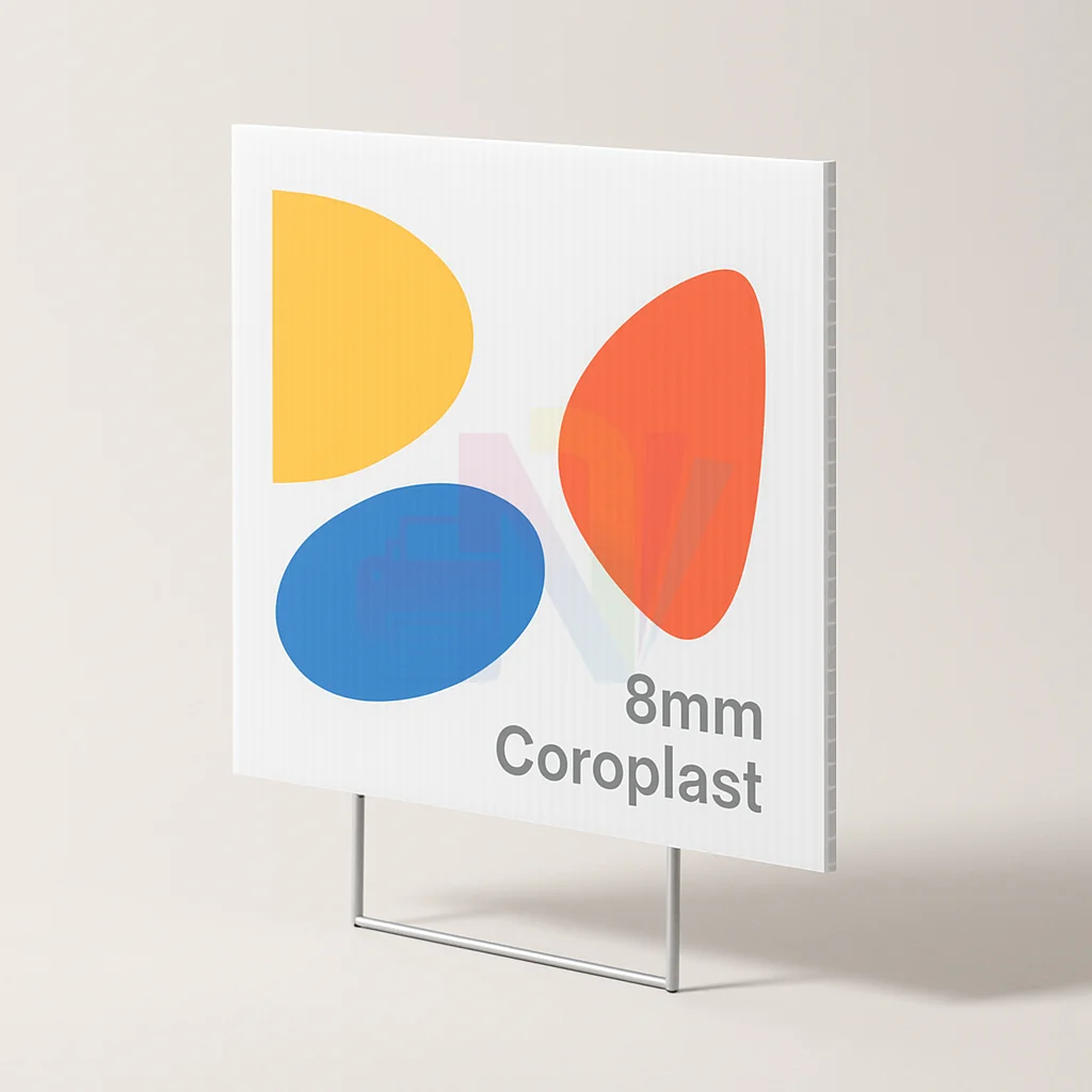 Coroplast Signs &amp; Yard Signs - 8mm Coroplast