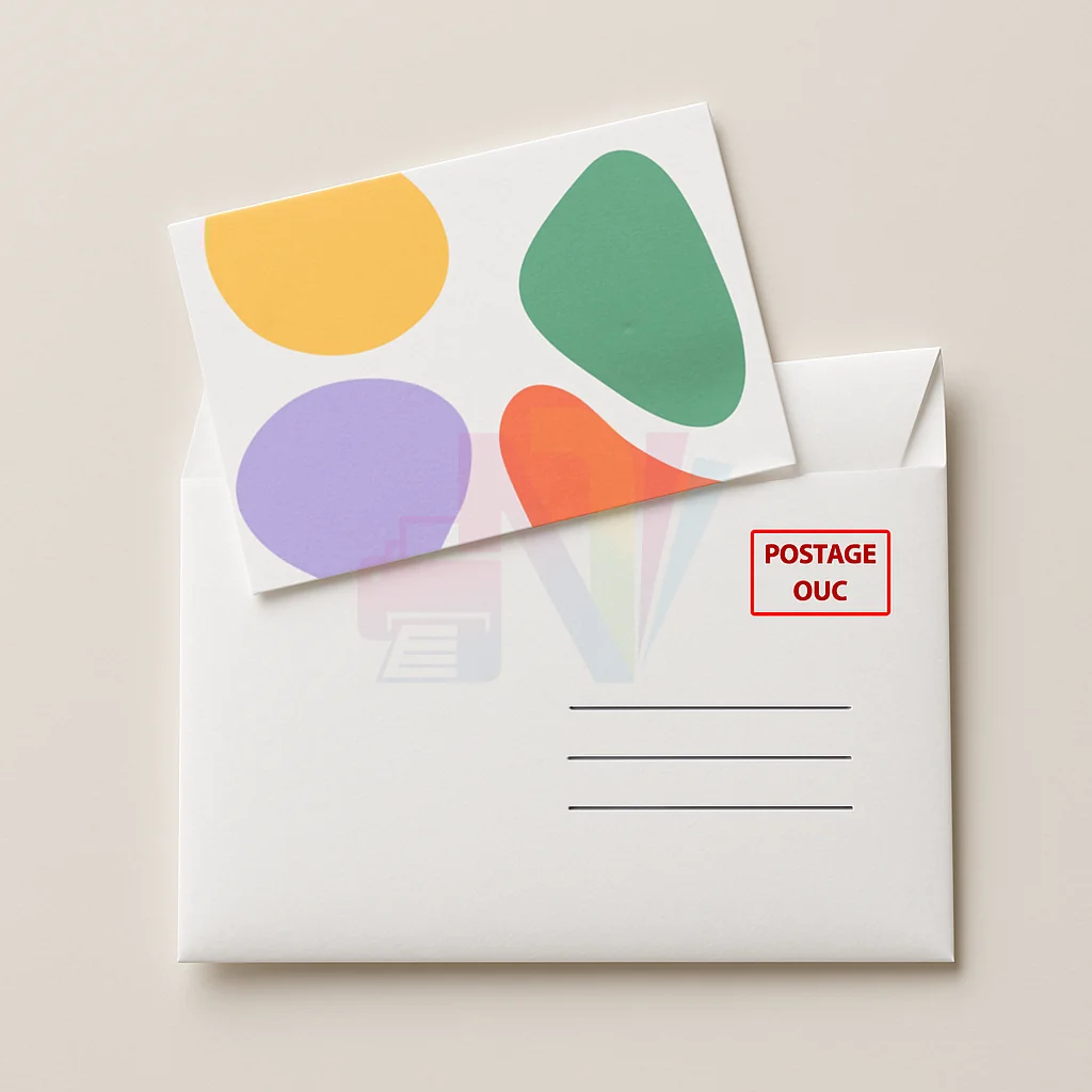 Direct Mail - Postcard Enveloped and Addressed - Postage Due