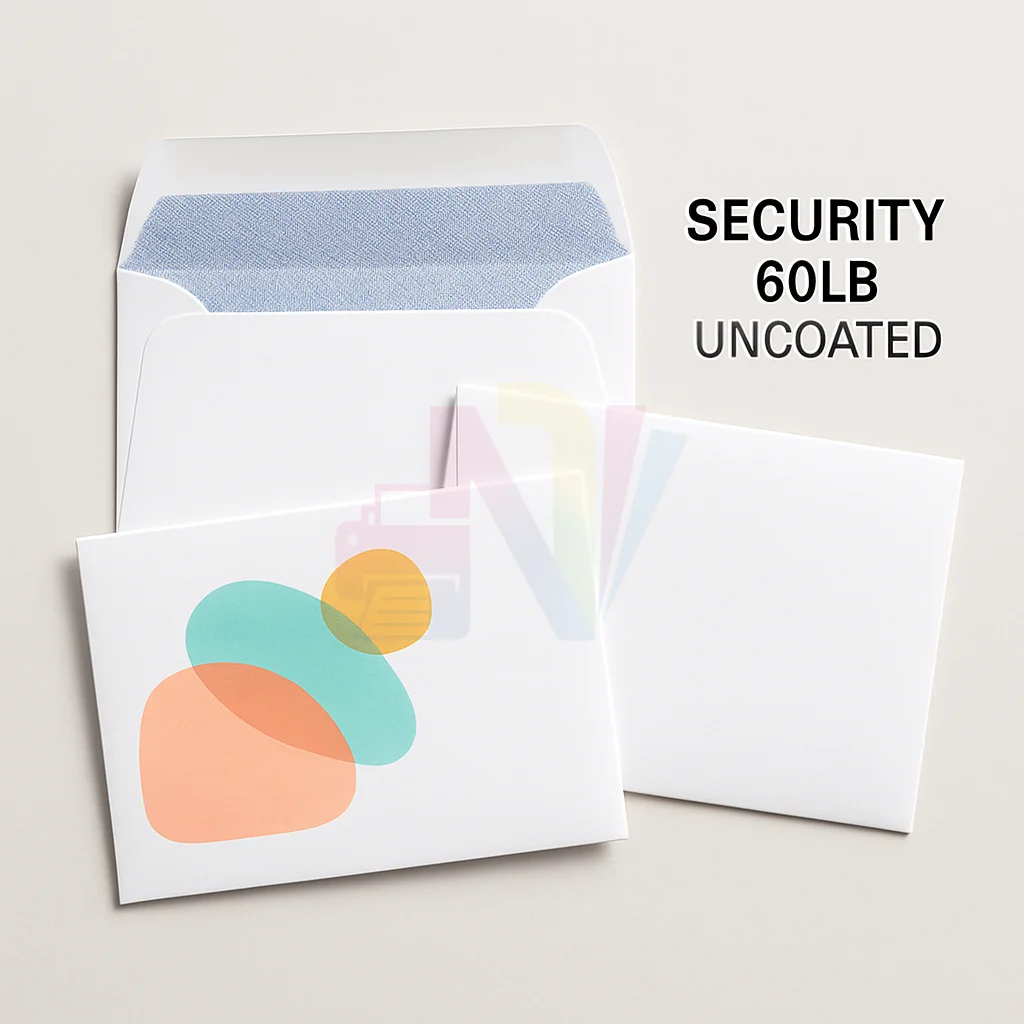 Envelopes - Security 60lb Uncoated