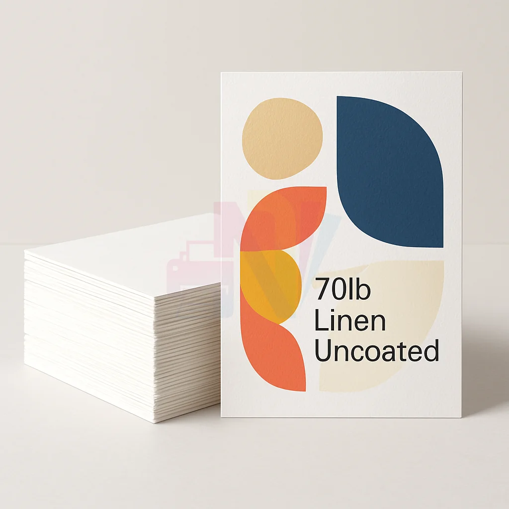 Flyers - 70lb Linen Uncoated