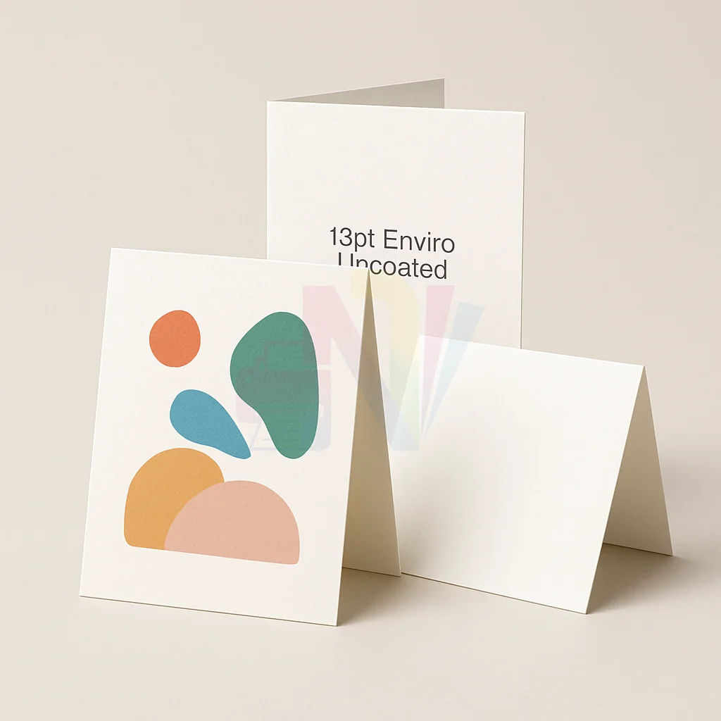 Greeting Cards - 13pt Enviro Uncoated