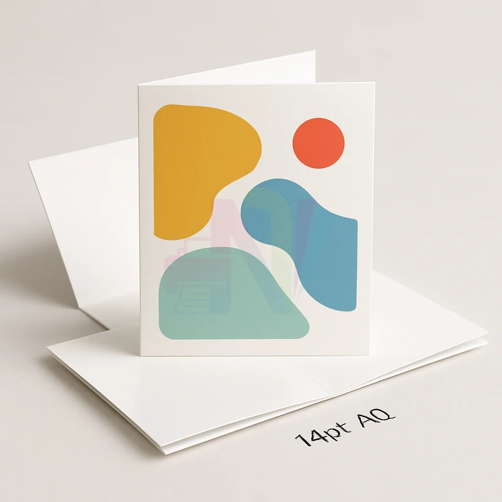 Greeting Cards - 14pt + AQ
