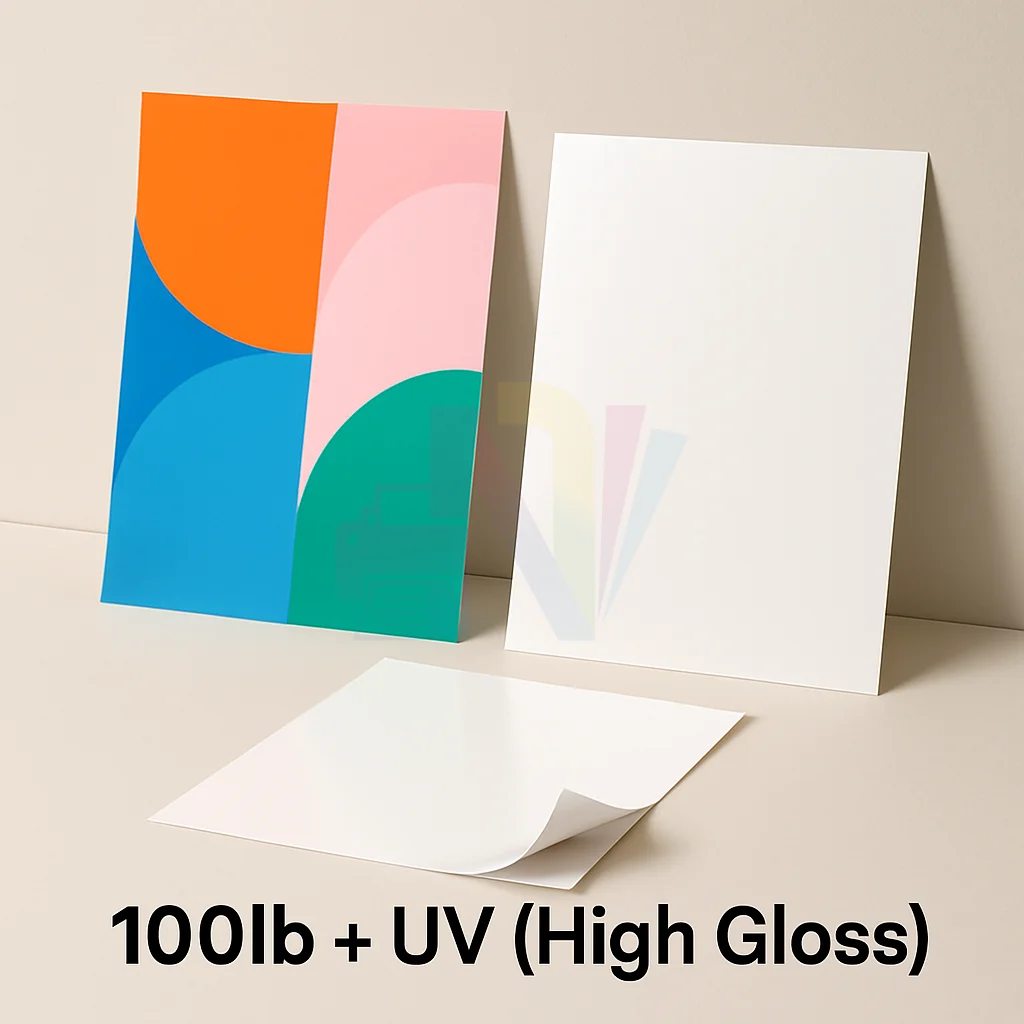 Posters - 100lb + UV (High Gloss)