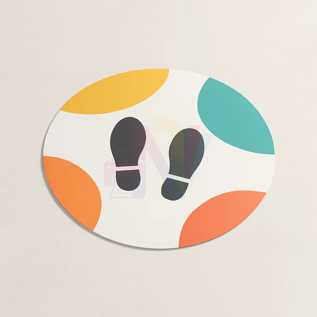 Social Distancing Floor Graphics