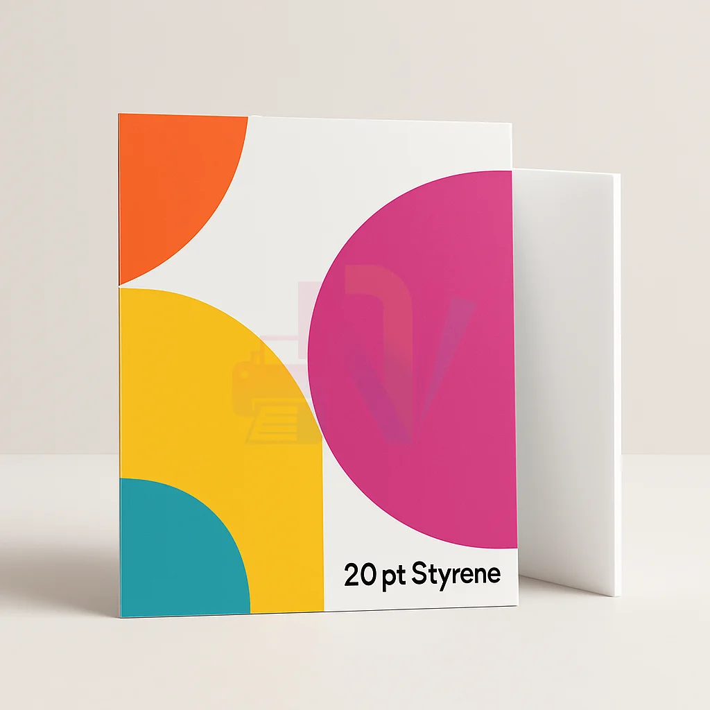 Styrene Signs - 20pt Styrene