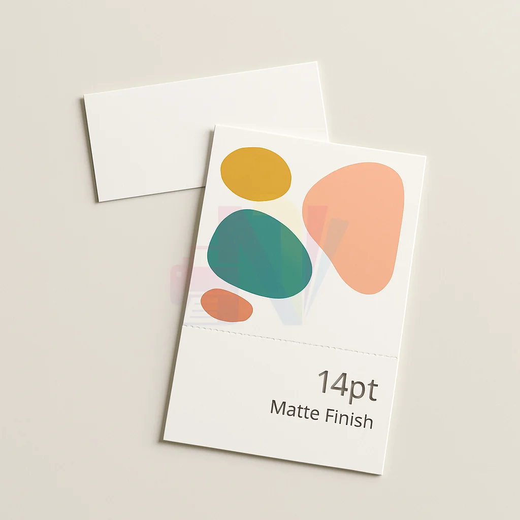 Tear Cards - 14pt + Matte Finish